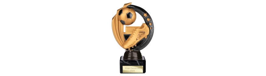 RENEGADE II FOOTBALL LEGEND RESIN TROPHY - 5 SIZES - 14.5CM - 22.5CM